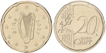 20 Euro Cent 2007-2013