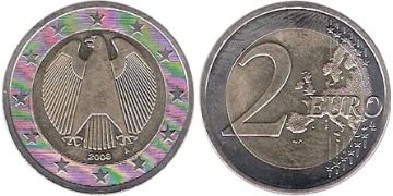 2 Euro 2008-2012