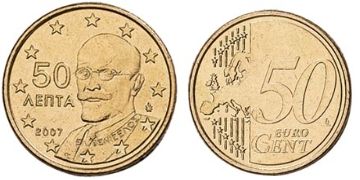 50 Euro Cent 2007-2012