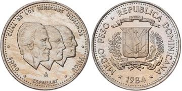 1/2 Peso 1984