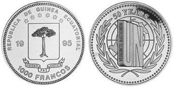 1000 Francos 1995