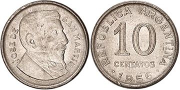 10 Centavos 1954-1956