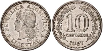 10 Centavos 1957-1959