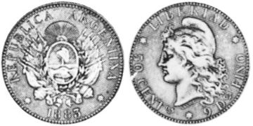50 Centavos 1881-1883
