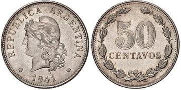 50 Centavos 1941