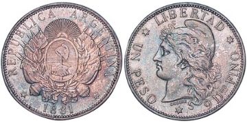 Peso 1881-1883