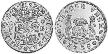 2 Reales 1732-1741