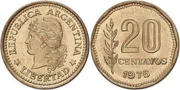 20 Centavos 1970-1976