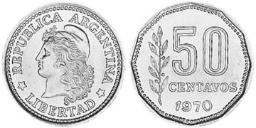 50 Centavos 1970-1976