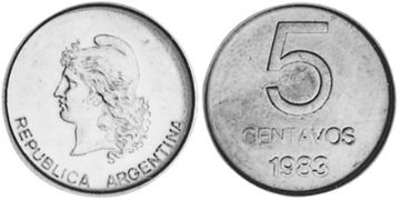 5 Centavos 1983