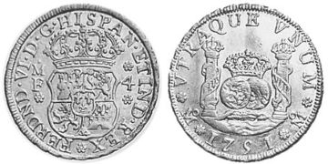 4 Reales 1747-1760