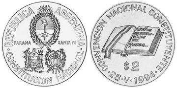 2 Pesos 1994