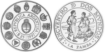 25 Pesos 1997