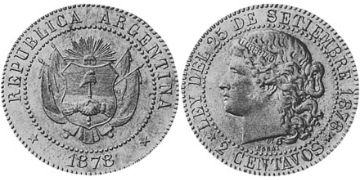 2 Centavos 1878
