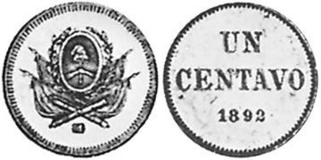 Un Centavo 1892