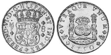 8 Reales 1747-1754
