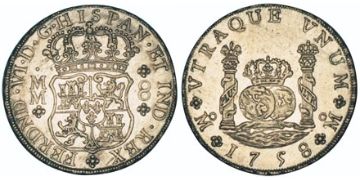 8 Reales 1754-1760
