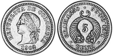 5 Centavos 1902