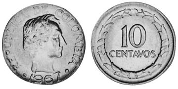 10 Centavos 1967-1969