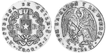 2 Reales 1843-1852