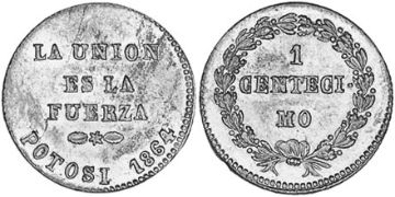 Centecimo 1864