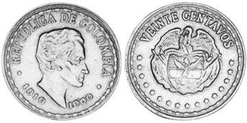 20 Centavos 1960