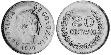 20 Centavos 1969-1970