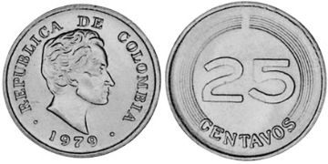25 Centavos 1979-1980