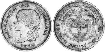 50 Centavos 1902-1908