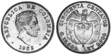 50 Centavos 1912-1933