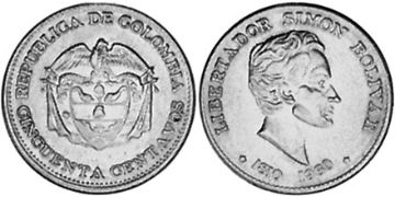 50 Centavos 1960