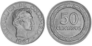 50 Centavos 1967-1969