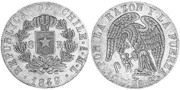 8 Reales 1848-1849