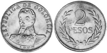 2 Pesos 1977-1988