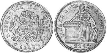 Escudo 1839-1845