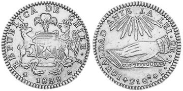2 Escudos 1837-1838