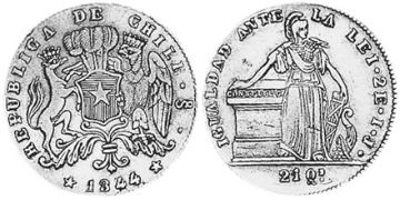 2 Escudos 1839-1845