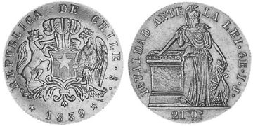 4 Escudos 1839-1841