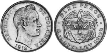 10 Pesos 1919-1924