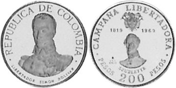 200 Pesos 1969