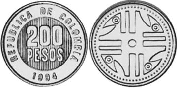 200 Pesos 1994-2012