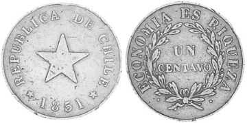Centavo 1851