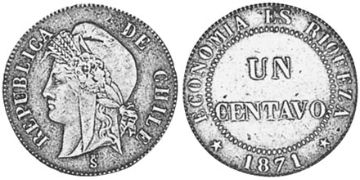 Centavo 1870-1877