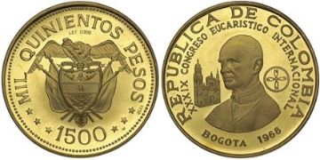 1500 Pesos 1968