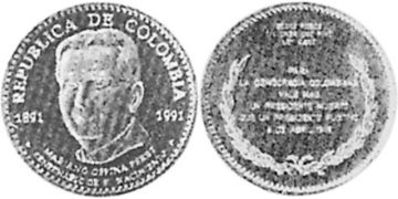 100000 Pesos 1991