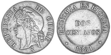 2 Centavos 1878-1894