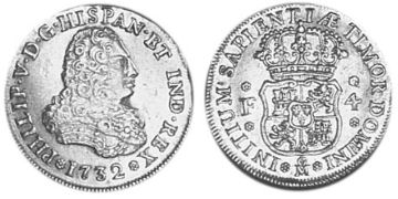 4 Escudos 1732-1756