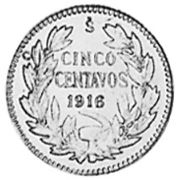 5 Centavos 1915-1919