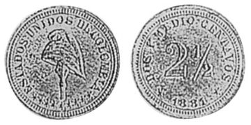2-1/2 Centavos 1881