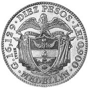 10 Pesos 1873